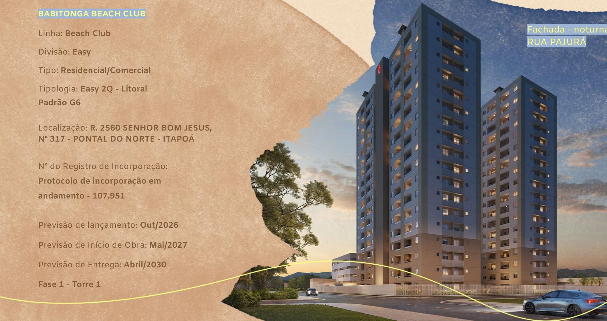 Imagem do empreendimento Babitonga Beach Club